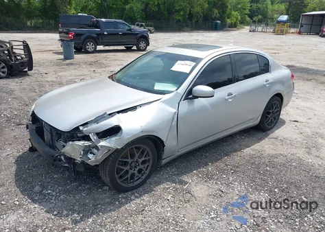 2008 Infiniti G35X from USA, damaged, VIN JNKBV61F98M251795